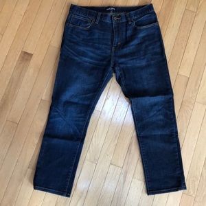 Mens J Crew Merchantile flex dark jeans